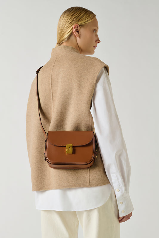 Sac Bellissima Mini - Noisette - Cuir - Femme
