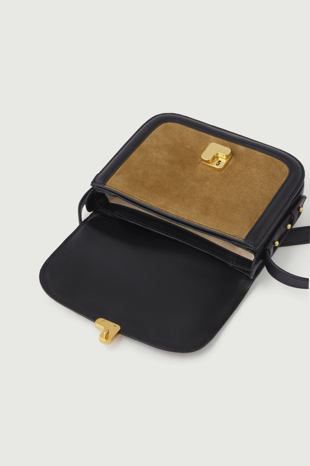 Sac Bellissima Mini - Bronze/Noir - Cuir - Femme