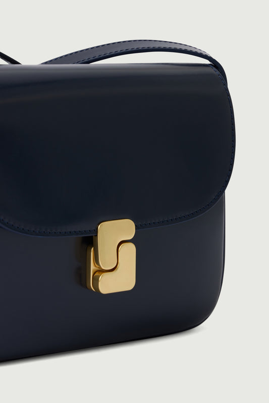 Sac Bellissima Mini - Bleu - Cuir - Femme